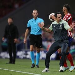 Emery impresionó en el Metropolitano
