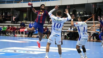 El Cisne tuteó al Barça los primeros quince minutos