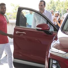 Lemar pasó el reconocimiento y empezó a entrenarse en el Cerro