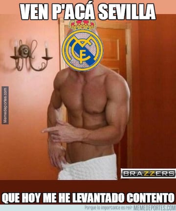 Los memes del Real Madrid-Sevilla