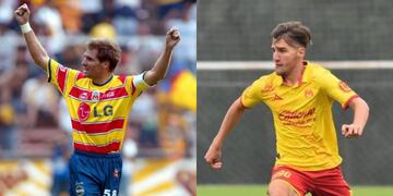 El hijo del exdefensor central busca hacerse un nombre en el club donde su padre se volvió ídolo.