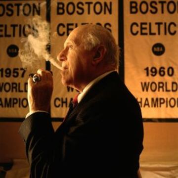 Red Auerbach, la mágia celtic tras el humo de un habano