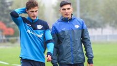 Daniel Torres vuelve a entrenar con todo el plantel de Alavés