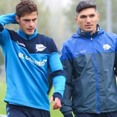 Daniel Torres vuelve a entrenar con todo el plantel de Alavés