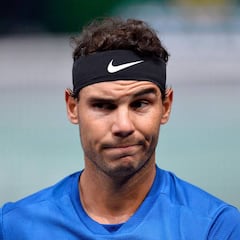 Nadal: "Es obvio que mi rodilla no está el 100 %"