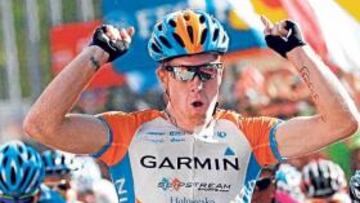 Tyler Farrar, victorioso en Caravaca.