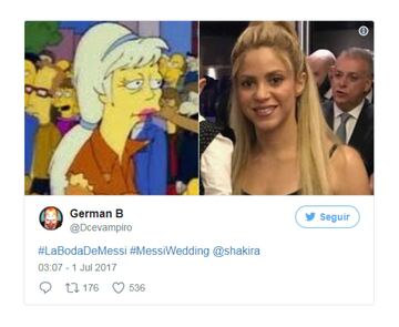 Los memes de la boda de Messi y Antonella