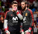 La afición no duda: Kepa por delante de De Gea en La Roja