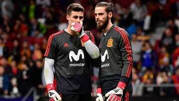 La afici車n no duda: Kepa por delante de De Gea en La Roja