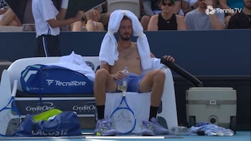 El US Open refuerza su protocolo contra el calor extremo: descansos extra y zonas de enfriamiento para jugadores y público