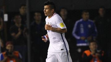 El jugador de Chile, Gary Medel, 