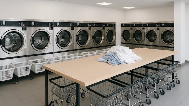 After more than a decade in a transplant unit, a nurse discovers a new rhythm – and far more income – by running her own laundry service.