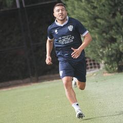 Portillo y Albarracín ya entrenan con el Huesca