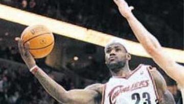 <b>ESPECTÁCULO. </b>LeBron y los Cavaliers han recuperado el esplendor.