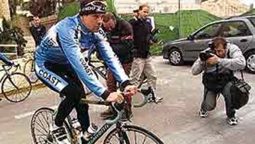 <b>EXPECTACIÓN.</B> El regreso de Ullrich atrajo a la prensa alemana.