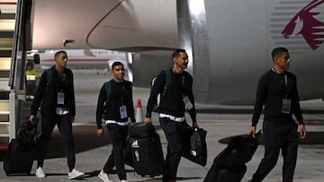 México llega a Qatar.