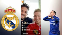 Por si alguien seguía teniendo dudas: la broma de De Bruyne con Hazard y el Madrid