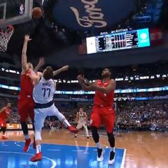 Escuchen la narración del último milagro de Luka Doncic: el público enloqueció...