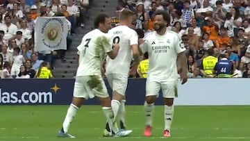 El gesto de Raúl con Kroos que volvió loco al Bernabéu: atentos a la secuencia