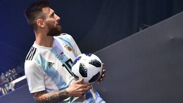 Messi leads superstars' launch of FIFA World Cup 2018 ball