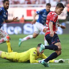 Así fue el gol de Pável Pérez con el que Chivas derrotó a Necaxa