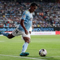 Tapia, de los pocos aprobados en la derrota del Celta