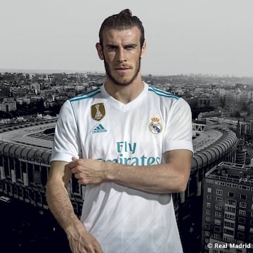 Real Madrid's new jersey for the 2017-18 LaLiga season