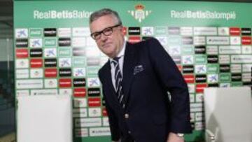 El presidente del Betis, Manuel Domínguez Platas.