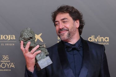 El amuleto de su madre que Bardem se llev a los Goya y le dio suerte