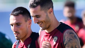 Sergi Guardiola ya entrena con el grupo