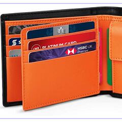 Esta cartera con bloqueo RFID evita el robo de tus datos personales en tarjetas de crédito