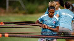 Luany, operada de la rodilla, baja preocupante en el Atlético