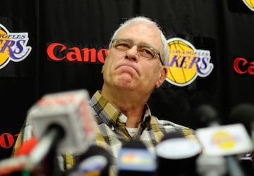 Phil Jackson con los Lakers