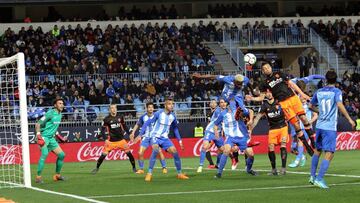 17/02/18 PARTIDO PRIMERA DIVISION
 MALAGA - VALENCIA 
 GOL 1-1 COQUELIN  