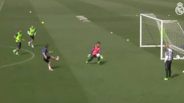 El Real Madrid volvió al trabajo tras su sufrida victoria en Gijón