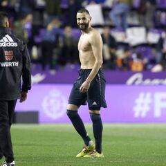 Karim Benzema se hace todavía más grande en la tempestad