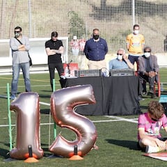 Emotivo adiós al niño Saúl