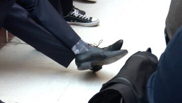 Los ins¨®litos calcetines de la NBA que luci¨® Jaycee Carroll