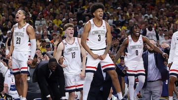The March Madness tournament comes to an end tonight, and the UCONN Huskies have a chance to prove something against Michigan.