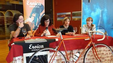 Imagen de la presentaci&oacute;n de la Eroica Hispania 2020 en Haro (La Rioja).