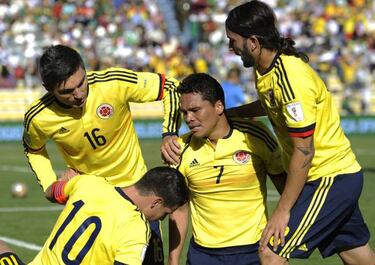 Colombia sink Bolivia with injury time strike