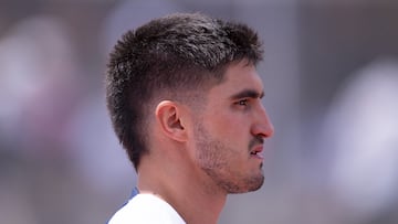 Gustavo del Prete of Pumas during the game Pumas UNAM vs Atletico San Luis, corresponding to Round 08 of the Torneo Apertura 2023 of the Liga BBVA MX, at Olimpico Universitario Stadium, on September 17, 2023.
<br><br>
Gustavo del Prete de Pumas durante el partido Pumas UNAM vs Atletico San Luis, correspondiente a la Jornada 08 del Torneo Apertura 2023 de la Liga BBVA MX, en el Estadio Olimpico Universitario, el 17 de Septiembre de 2023.