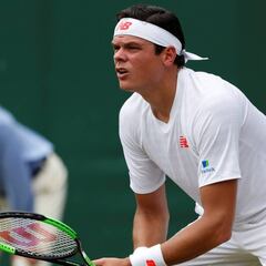 Raonic gana; el resto de favoritos suspendidos por la lluvia