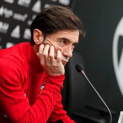 Marcelino: "Me gustaría acercar a lo que logró Benítez"