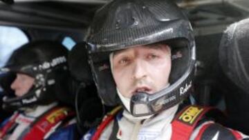 Roberto Kubica se lamentó por no asistir al rally en territorio argentino.