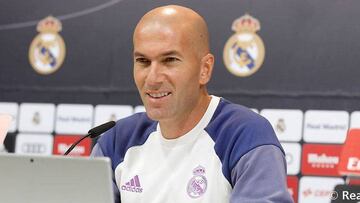 Zidane: "Me voy a queda toda la vida en el Real Madrid"