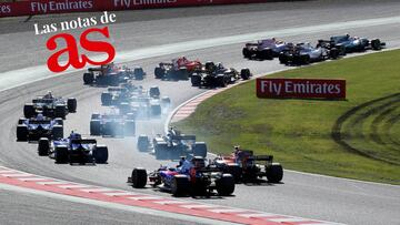 Las notas del GP de Japón 2017.