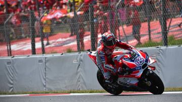 Dovizioso en Montmel&oacute;.