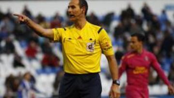 Álvarez Izquierdo no pitará el Getafe-Real Madrid.