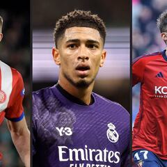 Bellingham, Dovbyk y Budimir, una lucha de tres por el ‘Pichichi’ de LaLiga